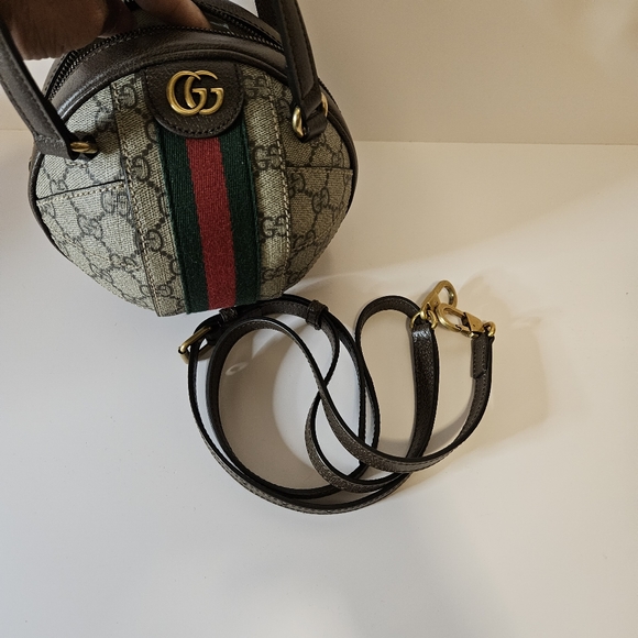 Gucci Ophidia GG Mini Basketball Shoulder Bag - Picture 3 of 12